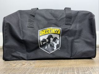 Columbus Crew Sc Black Duffle Bag Throwback Vintage Logo Mls Major League Soccer