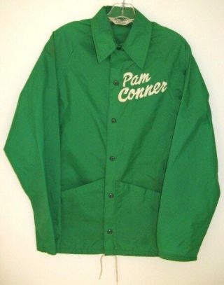 Don Alleson Tennis Jacket Keep Your Eye On The Ball Pam Conner Vintage 1970 