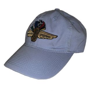 Indianapolis Motor Speedway The Game Rare Hat Light Blue