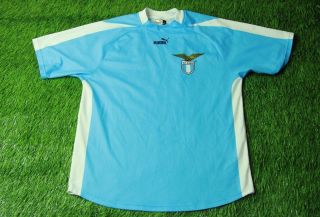 Lazio Italy 2003 - 2004 Football Soccer Shirt Jersey Training Puma Size L