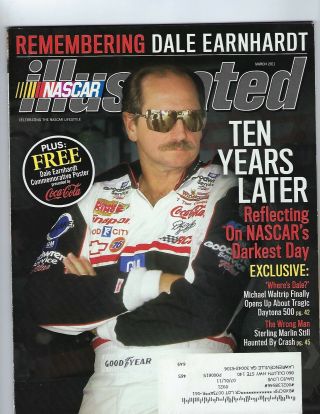 Nascar Illustrated March 2011 - Dale Earnhardt 10 Years Later - With Dale Poster