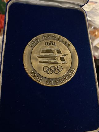 1984 Los Angeles Xxiii Olympiad Bronze Participation Medal Citius Altius Fortius