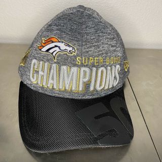 Era 9forty Denver Broncos Bowl 50 Champs Adjustable Hat Gray