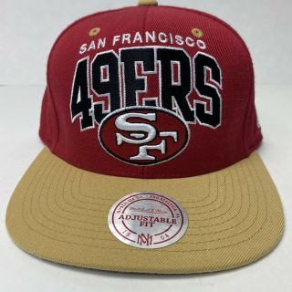 Mitchell And Ness San Francisco 49ers Snapback Hat