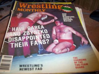 Wrestling Monthly August 1978 Garea & Dzyszko