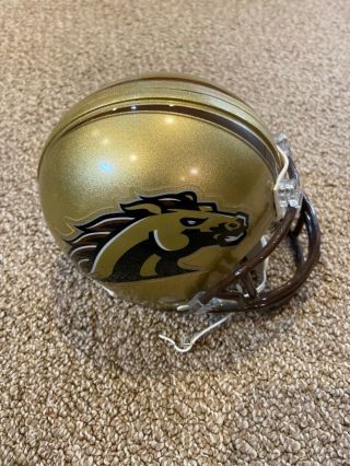 Western Michigan Broncos Riddell Football Mini Helmet