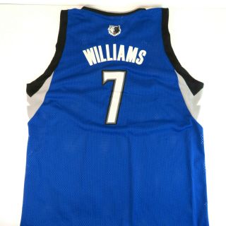 Derrick Williams Minnesota Timberwolves Xl Adidas Sewn Jersey 1 Blue