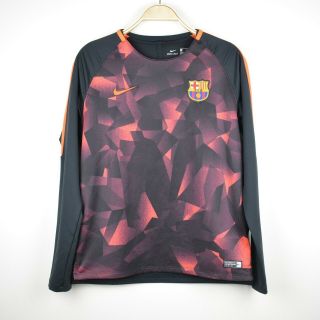 Fc Barcelona Goalkeeper Jersey 13 - 15y Youth Xl Nike Dri - Fit Long Sleeve Shirt