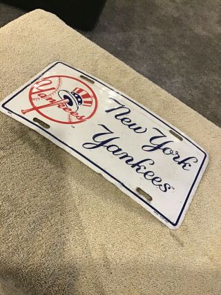 York Yankees - License Plate - Metal