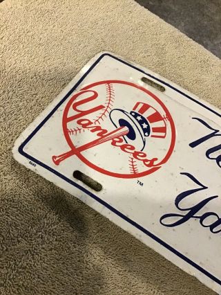 York Yankees - License Plate - Metal 2