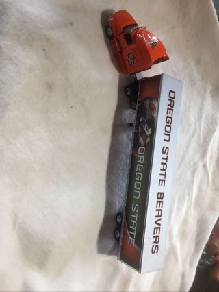Die - Cast Oregon State Beavers Freight Truck.  1:64 Scale