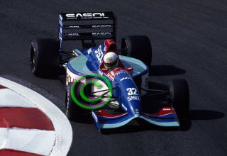 Racing 35mm Slide F1 Stefano Modena - Jordan 192 1992 France Formula 1