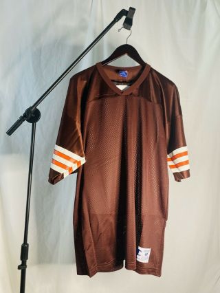 Vintage 90s Champion Cleveland Browns Blank Football Jersey Mens Size Large 44