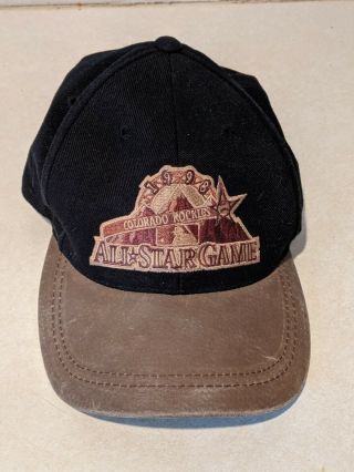 Vintage 1998 Colorado Rockies All Star Game Hat Cap American Needle Mlb Baseball