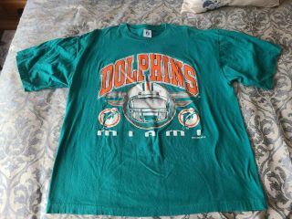 Miami Dolphins 1995 Shirt Sz Xl