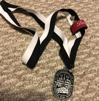 1998 500 Festival Mini Marathon Medal Medallion Indianapolis Speedway