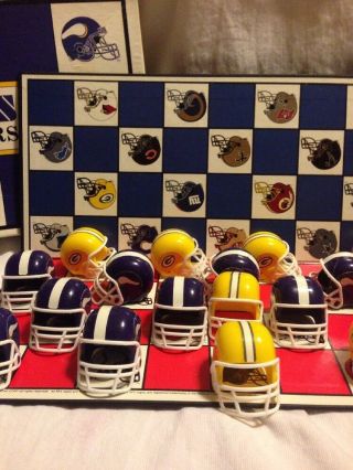 Vintage 1993 Minnesota Vikings Checkers Game Nfl Packers