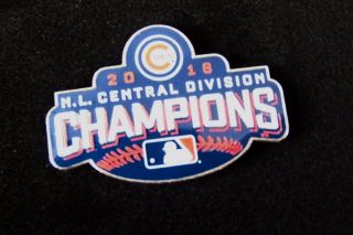 2016 Chicago Cubs Nl National League Central Division Champions Pin Champs