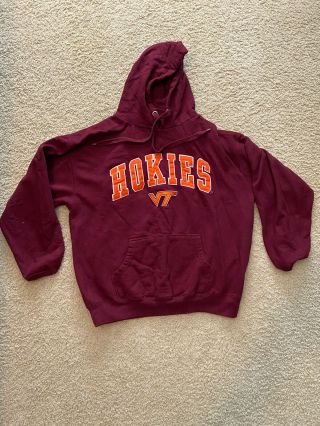 Virginia Tech Hokies Hoodie Sweatshirt Men’s