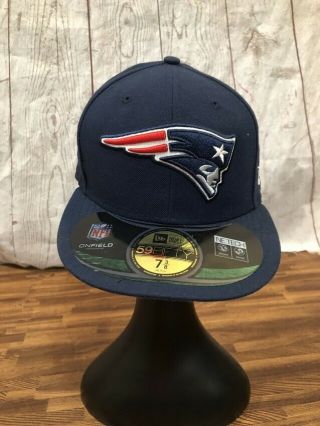 Nfl England Patriots - Era 59fifty Fitted Cap Hat Size 7 3/8