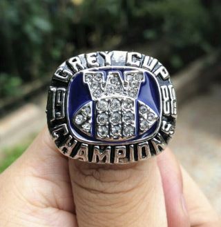 1988 Winnipeg Blue Bombers Cfl Grey Cup Team Ring Fan Men Gift