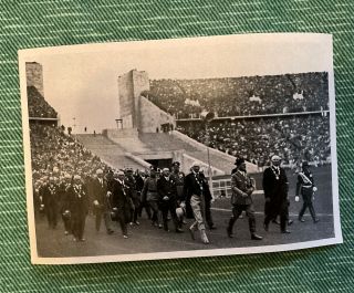 1936 Olympics - German Chanceller Hitler Enters Stadium To Begin Games