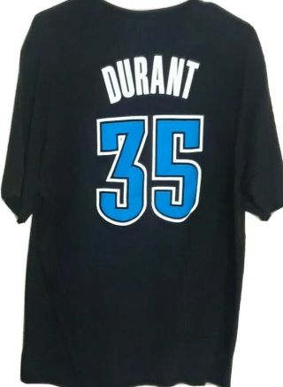 Nba Oklahoma City Thunder 35 Kevin Durant Jersey Shirt By Adidas Adult Large.