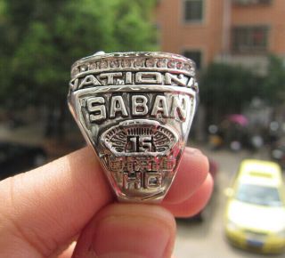 2012 Alabama Crimson Tide Sec National Team Ring Fan Men Gift 3
