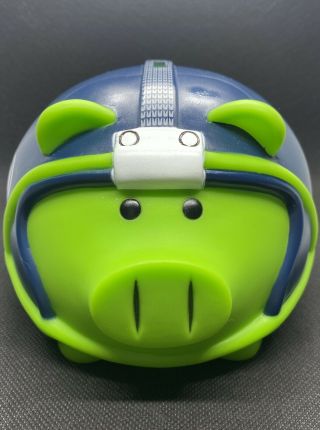 Cute Collectible Seattle Seahawks Piggy Bank Homestreet Bank