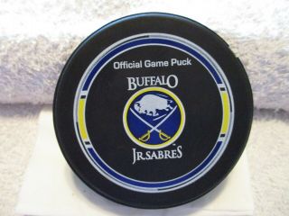 Hometown Hockey: Buffalo Jr.  Sabres Puck: Ont.  Provincial Tier Ii Jr.  A