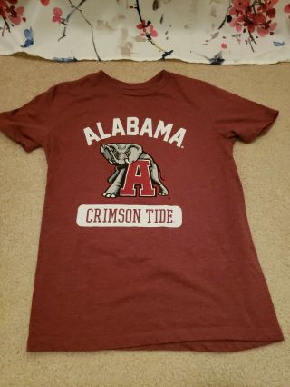 University Of Alabama ‘crimson Tide’ T - Shirt | National Collegian | Youth L
