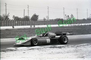1976 Imsa Formula Atlantic Racing Photo Negative Gilles Villeneuve California
