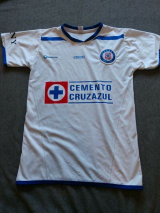Cemento Cruzazul Soccer Team Jersey White Men 