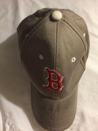Boston Red Sox Snapback Hat Baseball Cap Old School Khakis