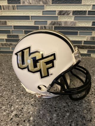 Ucf Knights University Of Central Florida Ncaa Riddell Mini Helmet