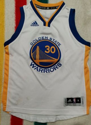 Adidas Stephen Curry Golden State Warriors Jersey Boy 