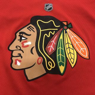 CHICAGO BLACKHAWKS Reebok NHL Youth Hockey Jersey L/XL Authentic Boys Kids Hawks 3