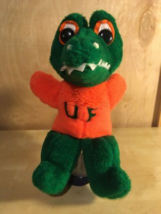 1984 University Of Florida Sheram Alligator Gator Puppet Plush Golf Club Head