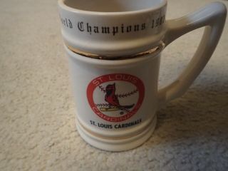1982 St.  Louis Cardinals World Series Champions Stein