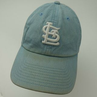 St Louis Cardinals Baseball Light Blue Adjustable Adult Ball Cap Hat