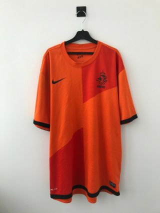 Netherlands Holland National Team 2012 Home Football Soccer Jersey Shirt Nike