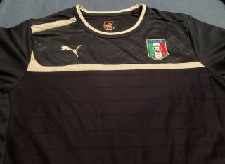 Puma Figc Italia Italy Futbol Soccer Shirt Size Xxl