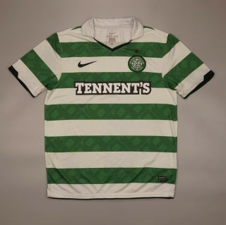 Celtic Glasgow 2010 2012 Home Football Soccer Shirt Jersey Kit Nike 381813 - 378