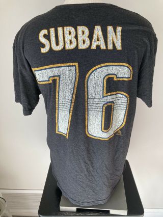 Men’s Nashville Predators Pk Subban T - Shirt XXL NHL Pre Owned 3