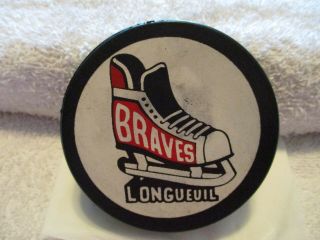 Hometown Hockey: Longueil Braves Quebec Tier Ii Jr.  A Puck