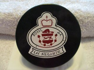 Hometown Hockey: Lac Megantic Royals Quebec Tier Ii Jr.  A Puck (1970s