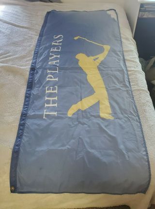 Tpc Sawgrass The Players Championship Authentic Flag From Ponte Vedra Rare Pga