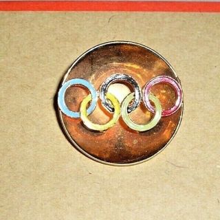 1972 Munich Olympic Noc Badge Pin - Germany