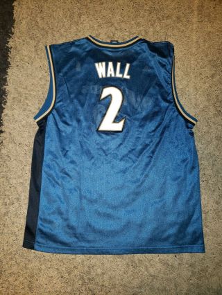 John Wall Washington Wizards Adidas NBA Jersey Blue XXL Kentucky Wildcats BBN 2