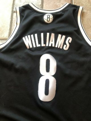 Deron Williams Brooklyn Nets Adidas Nba Jersey Size Medium